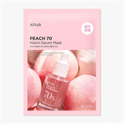 Anua Peach 70 Niacin Serum Mask
