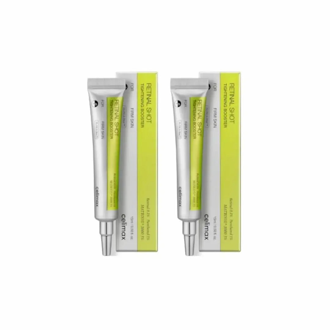 Celimax Vita-A Retinal Shot Tightening Booster texture close-up for anti-aging and firming