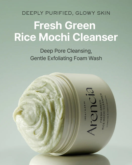 Arencia - Fresh Green Rice Mochi Cleanser