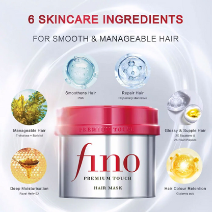 Open jar showing creamy hair mask inside